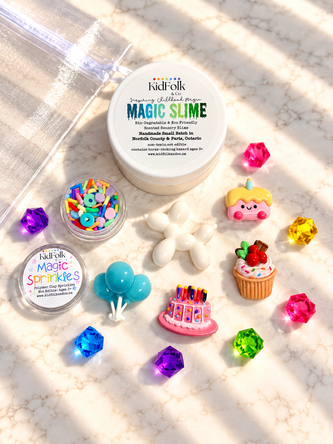 Magic Slime Mini Sensory Play Kits | Stocking Stuffers & Party Favours