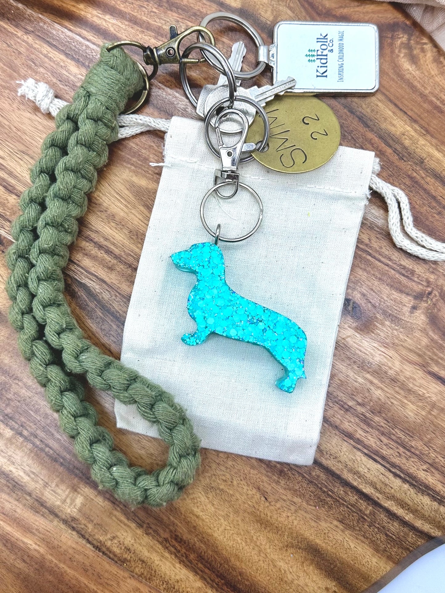 Dachshund Key Chain