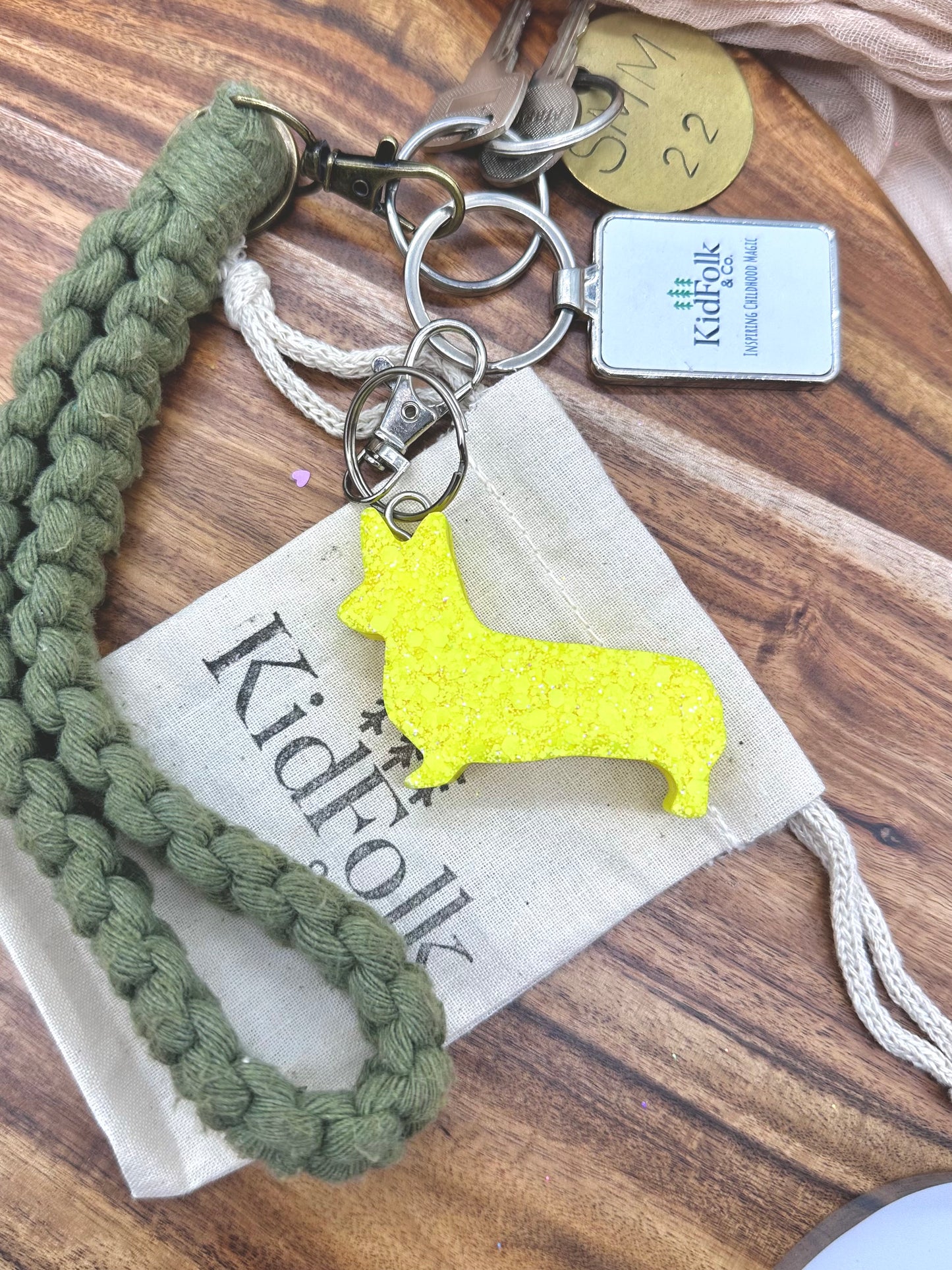 Corgi Key Chain