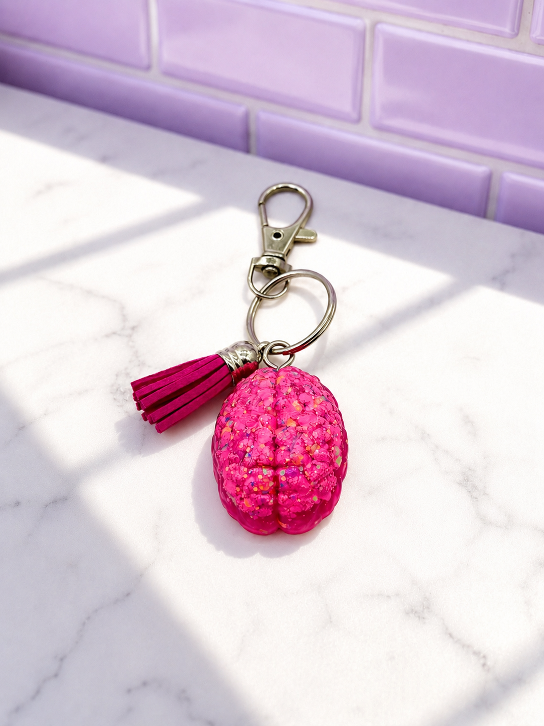 Brain Keychain