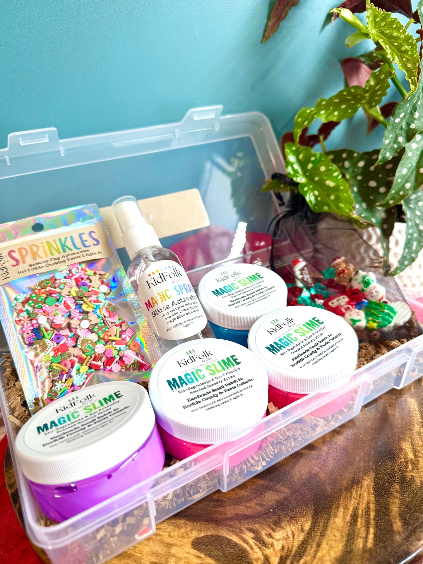 Christmas Magic Slime Play Kit