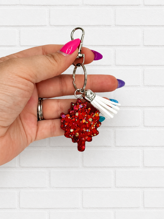 Maple Leaf Keychain