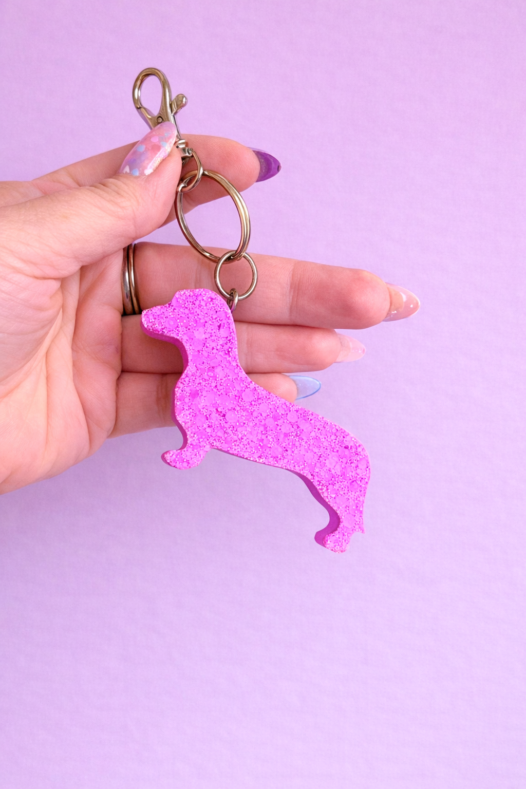 Wiener Dog Keychain