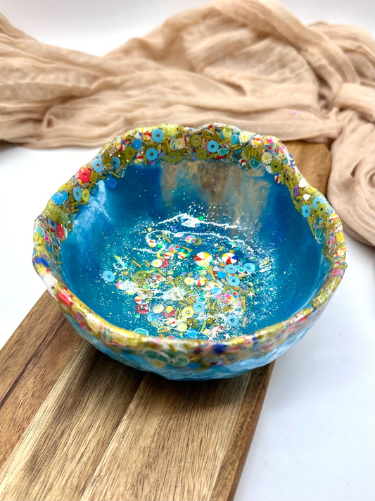 Beach Day Resin Bowl