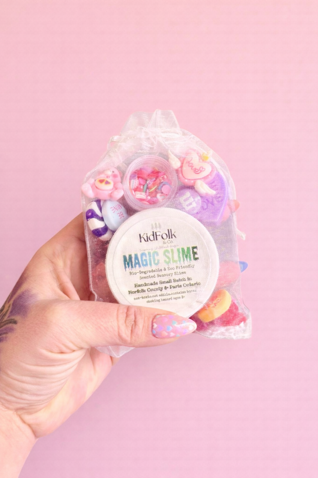 Valentines Basket Stuffer-Magic Slime