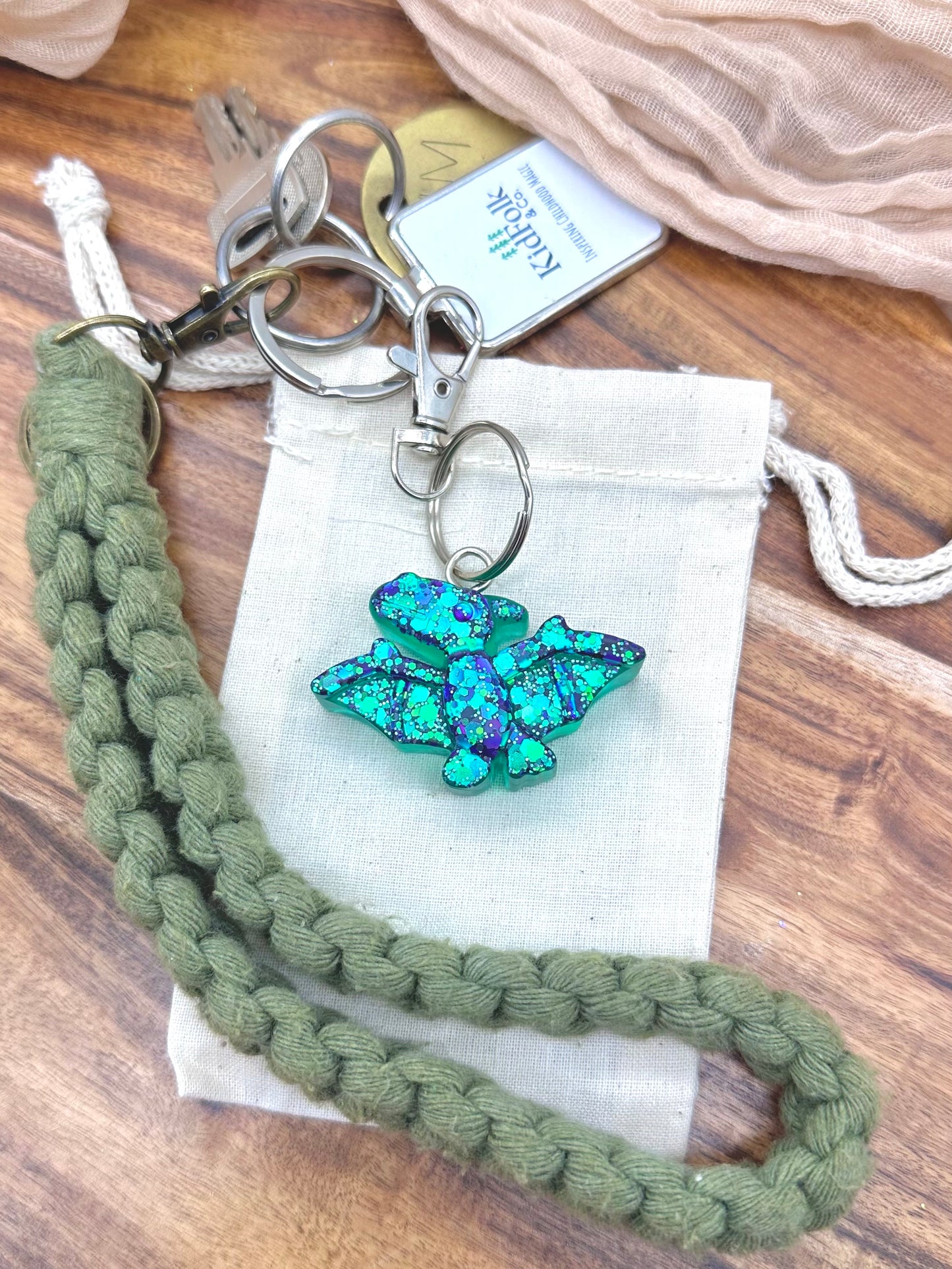 Pterodactyl Key Chain