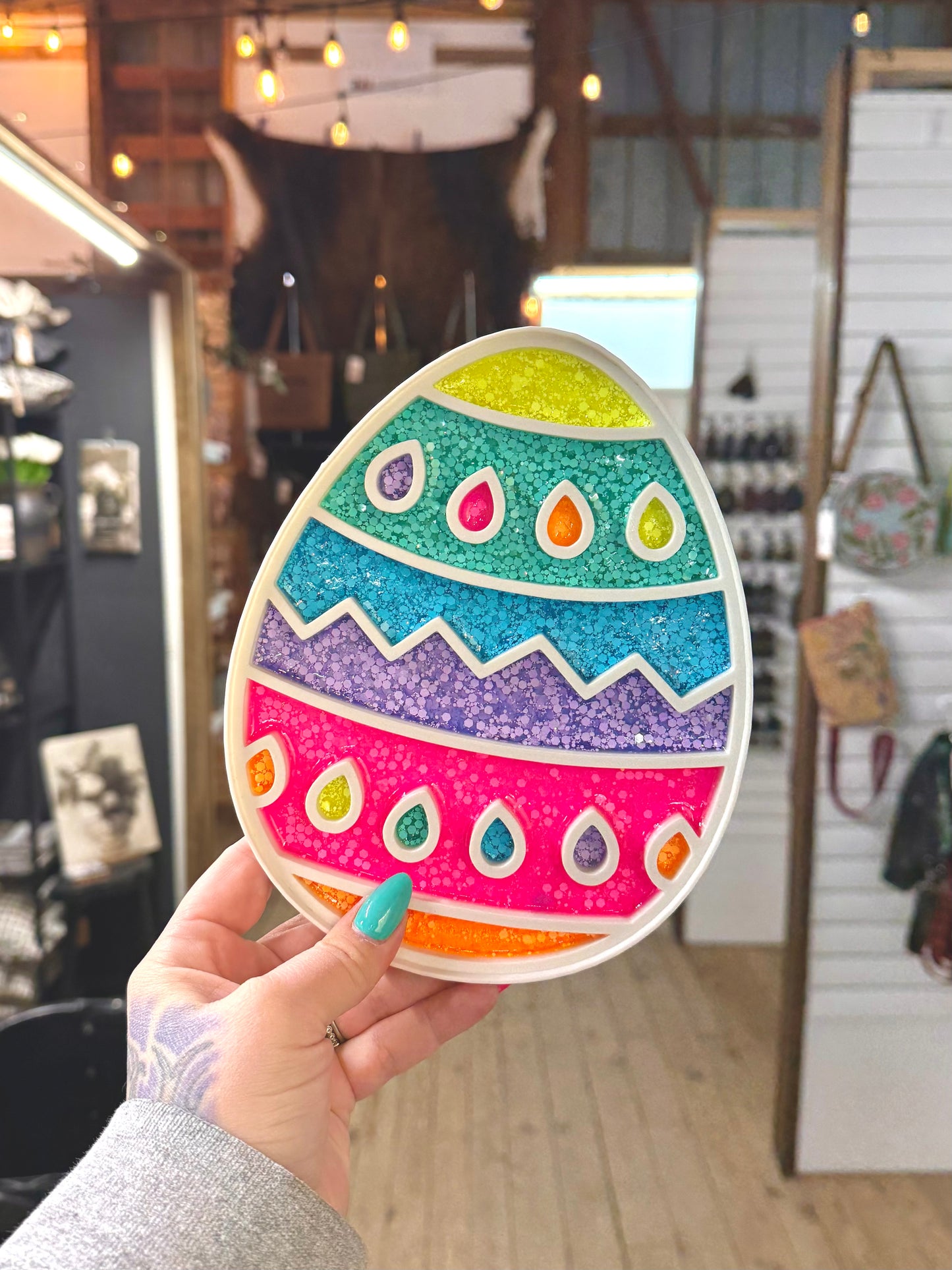 Easter Egg Sensory Tray