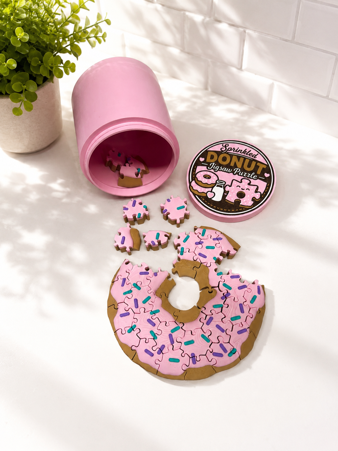 Donut Jigsaw Puzzle