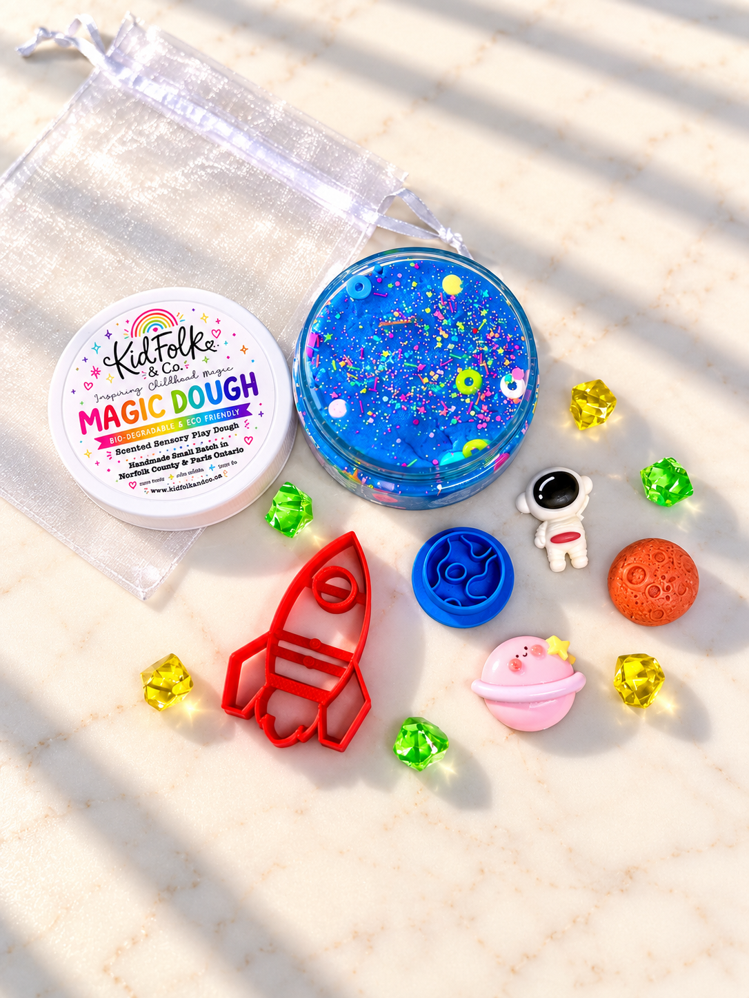 Magic Dough Mini Sensory Play Kits | Stocking Stuffers & Party Favours