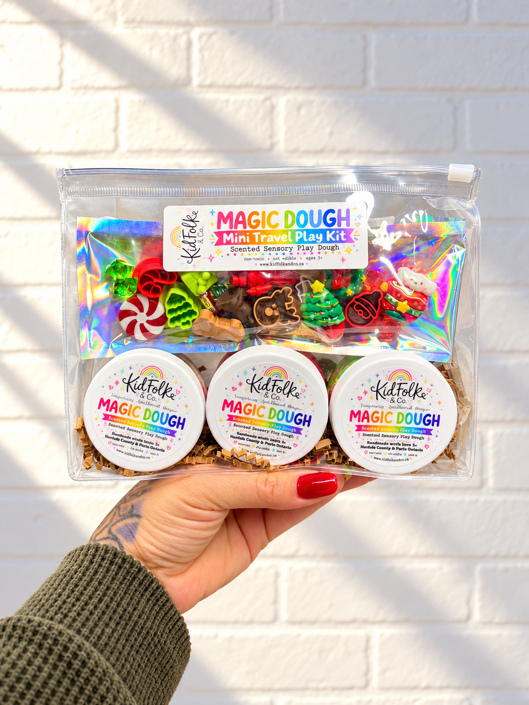 Magic Dough Travel Play Kit|Playdough Kits for Kids