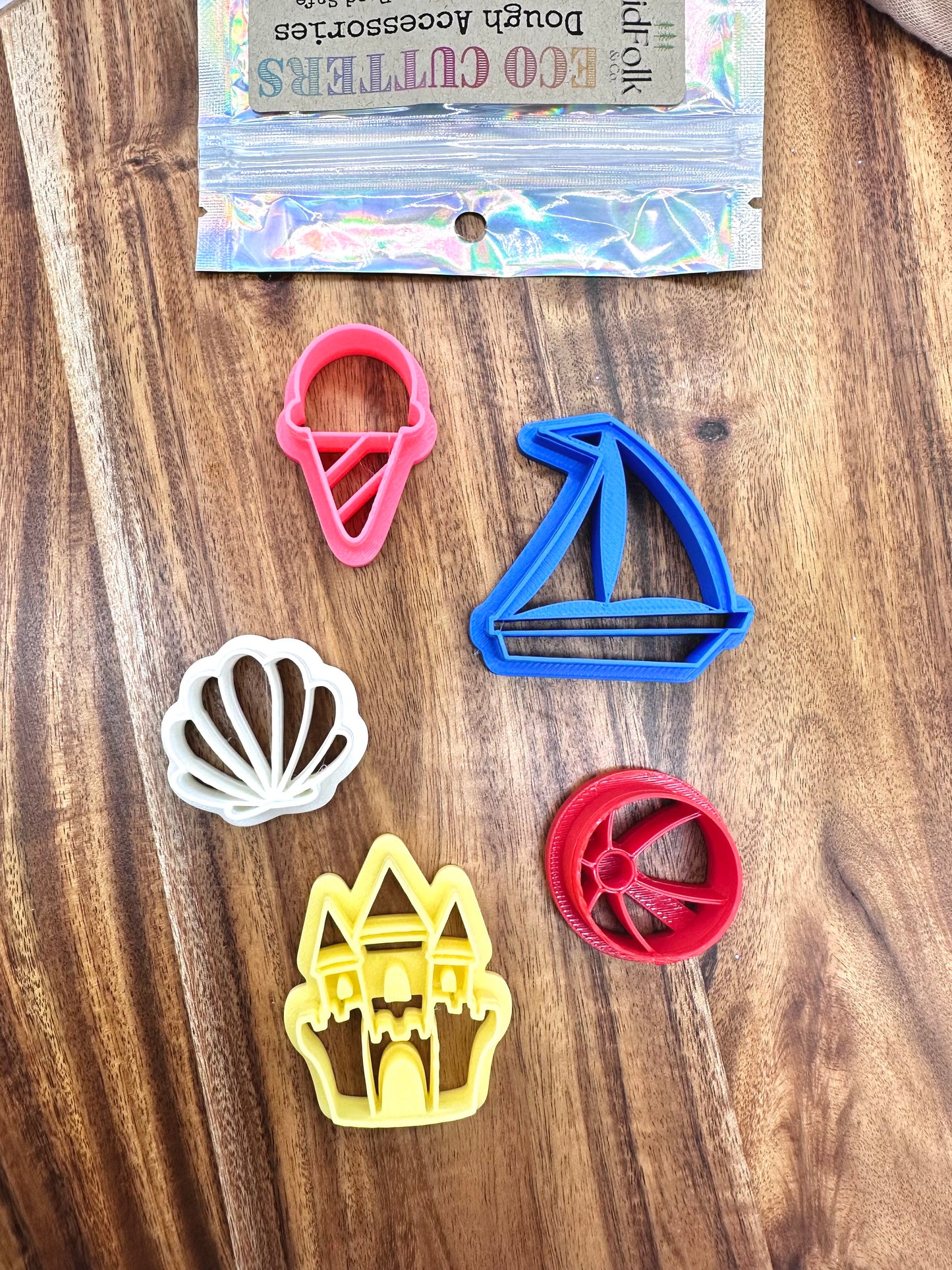 Mini Eco Cutters Set-Beach Days