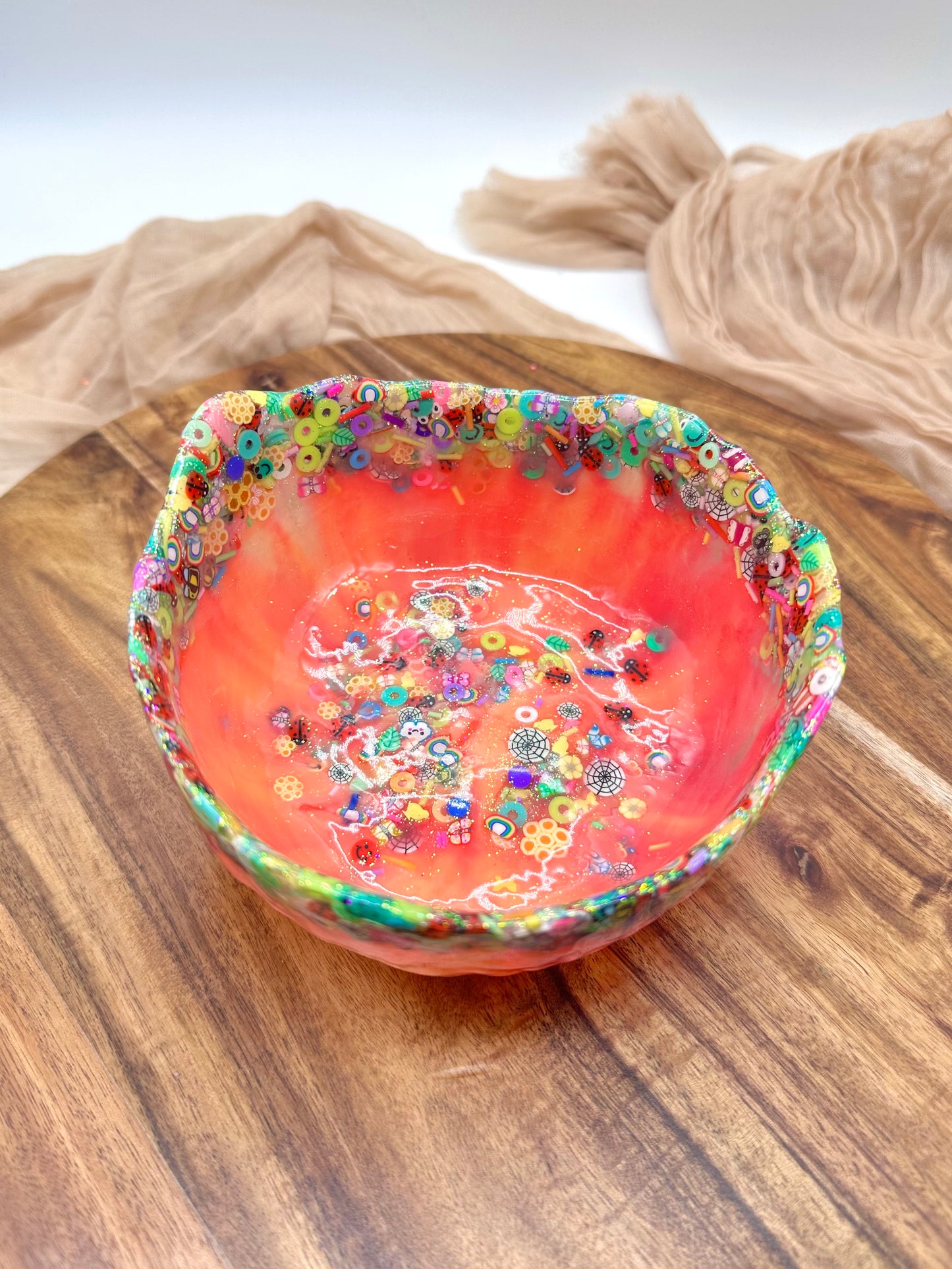 Bugs Resin Bowl