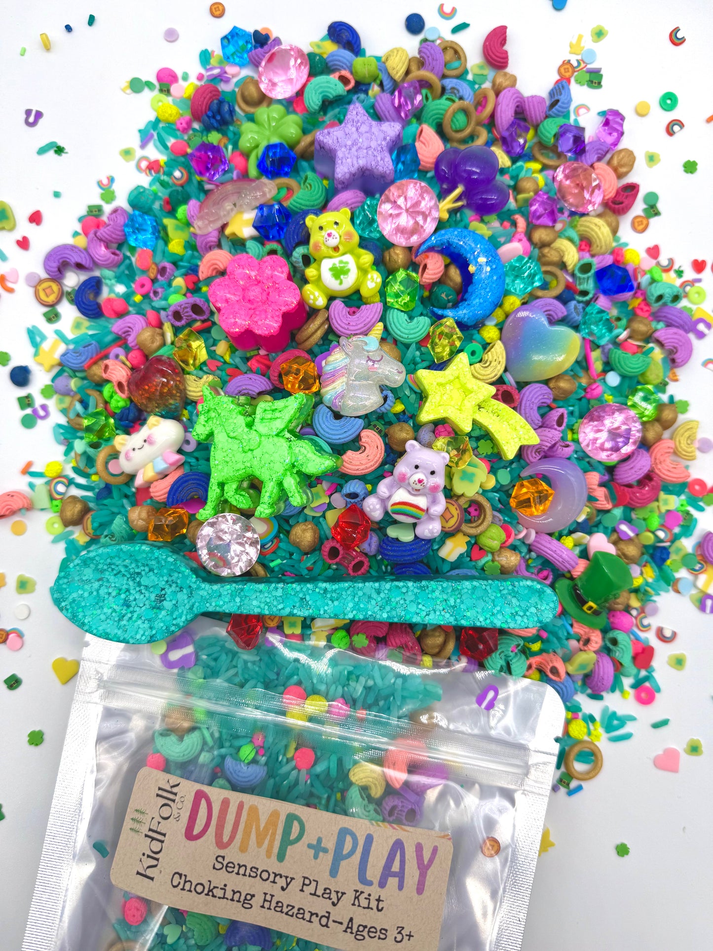 Over the Rainbow Dump & Play Sensory Kit