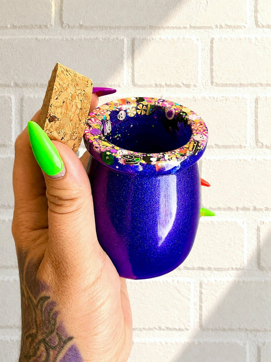 Halloween Bottle+Cork Lid