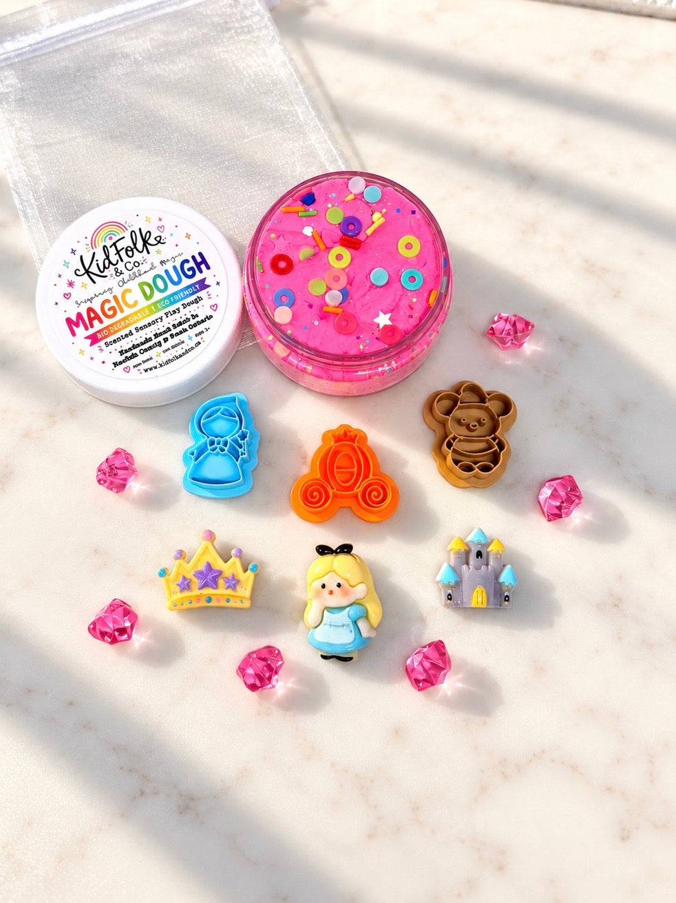 Magic Dough Mini Sensory Play Kits | Stocking Stuffers & Party Favours