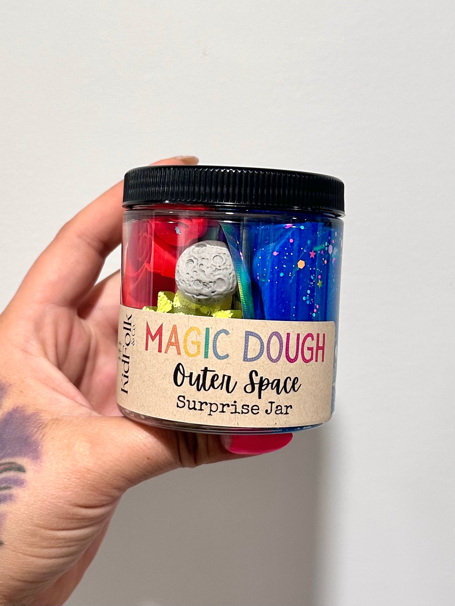 Magic Dough- Outer Space Surprise Jar