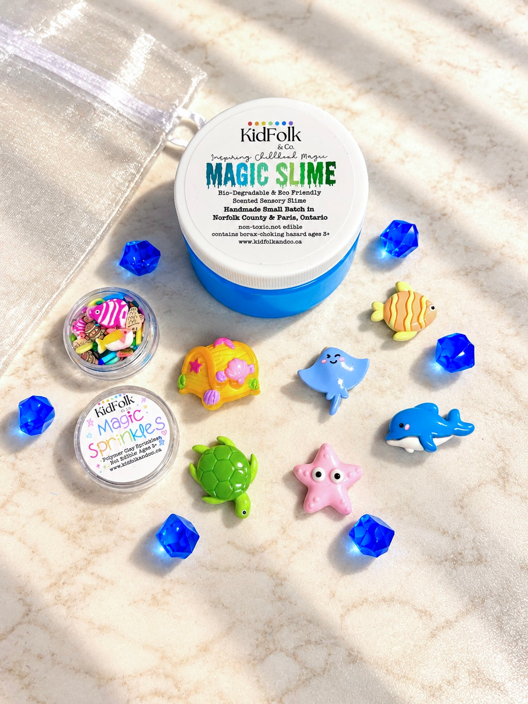 Magic Slime Mini Sensory Play Kits | Stocking Stuffers & Party Favours