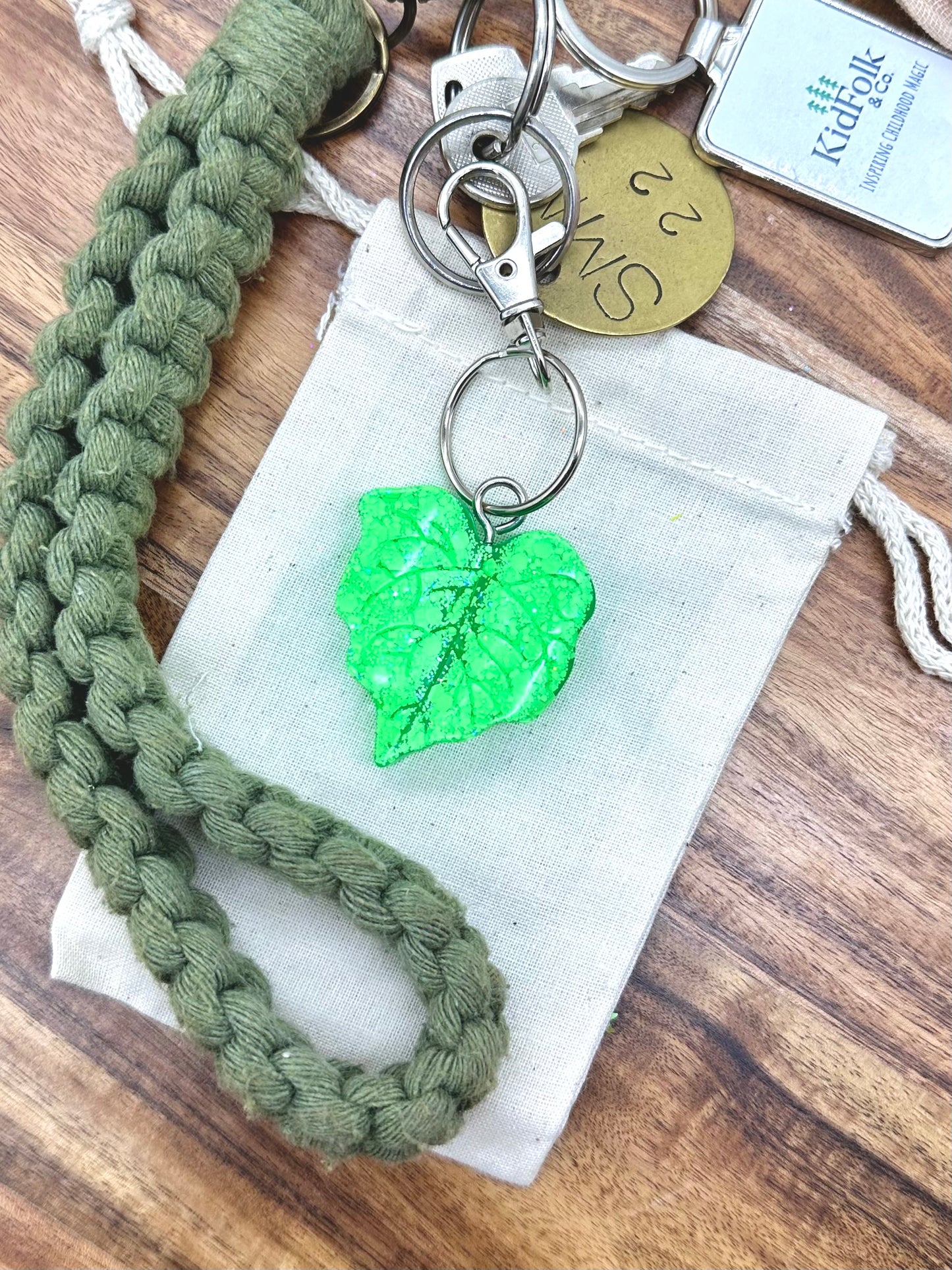 Leaf Key Chain