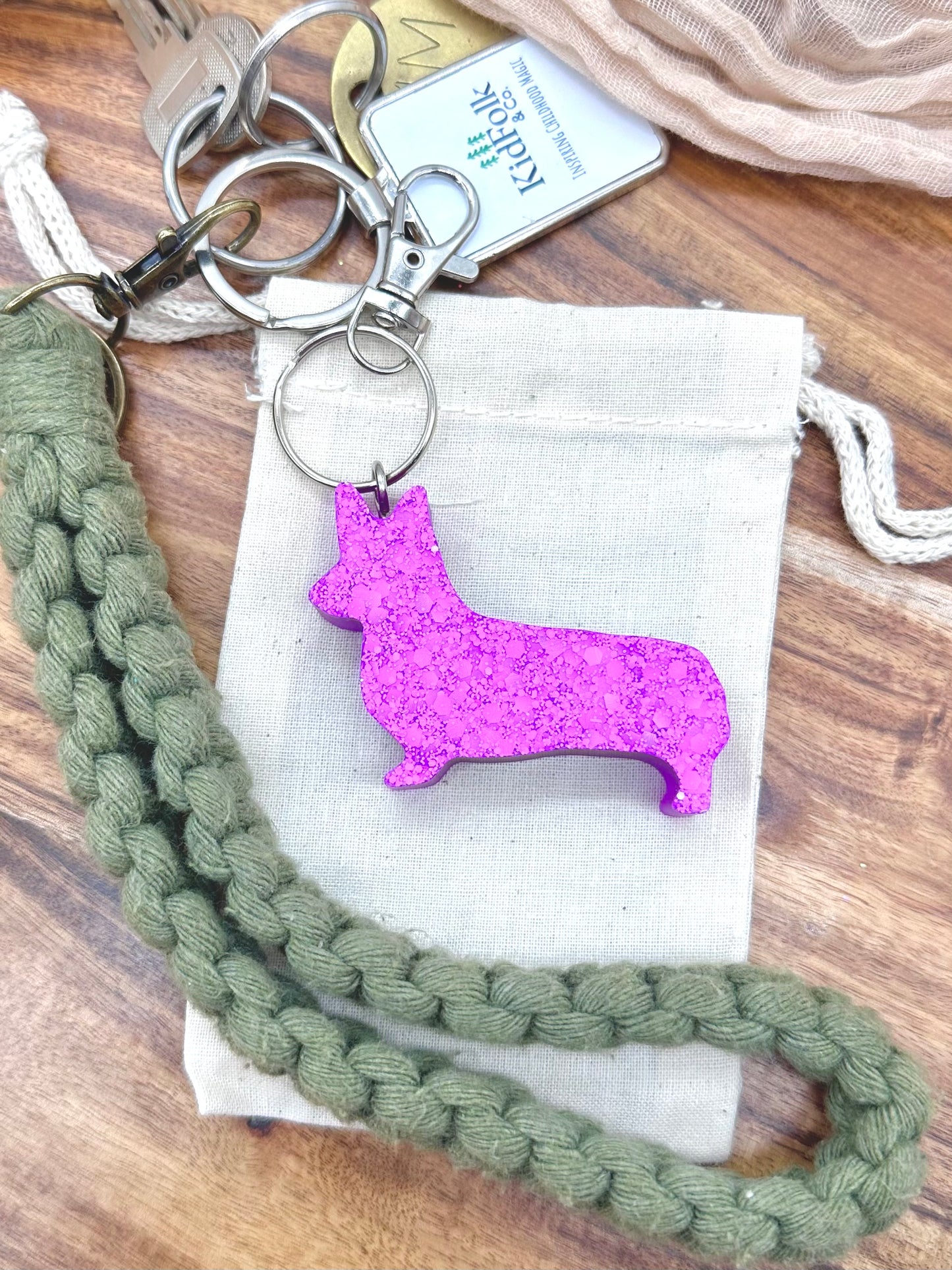 Corgi Key Chain