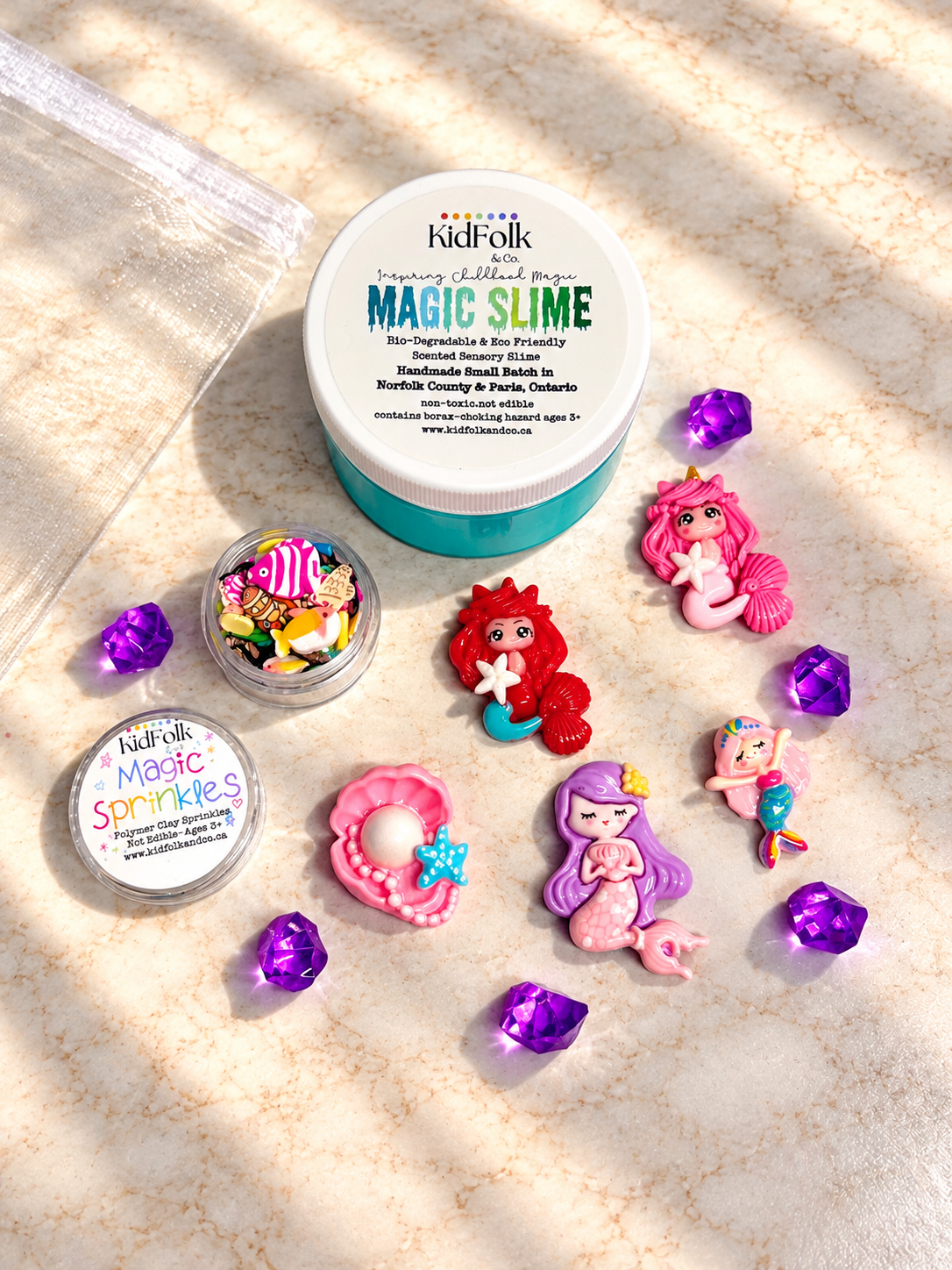 Magic Slime Mini Sensory Play Kits | Stocking Stuffers & Party Favours