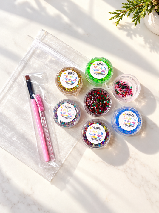 Glittery Hair Gel-Holiday Cheer Gift Set