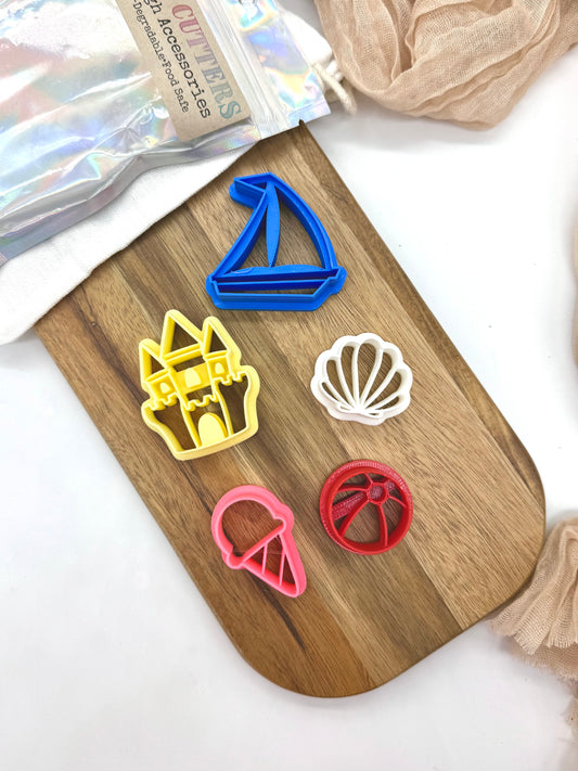 Mini Eco Cutters Set-Beach Days