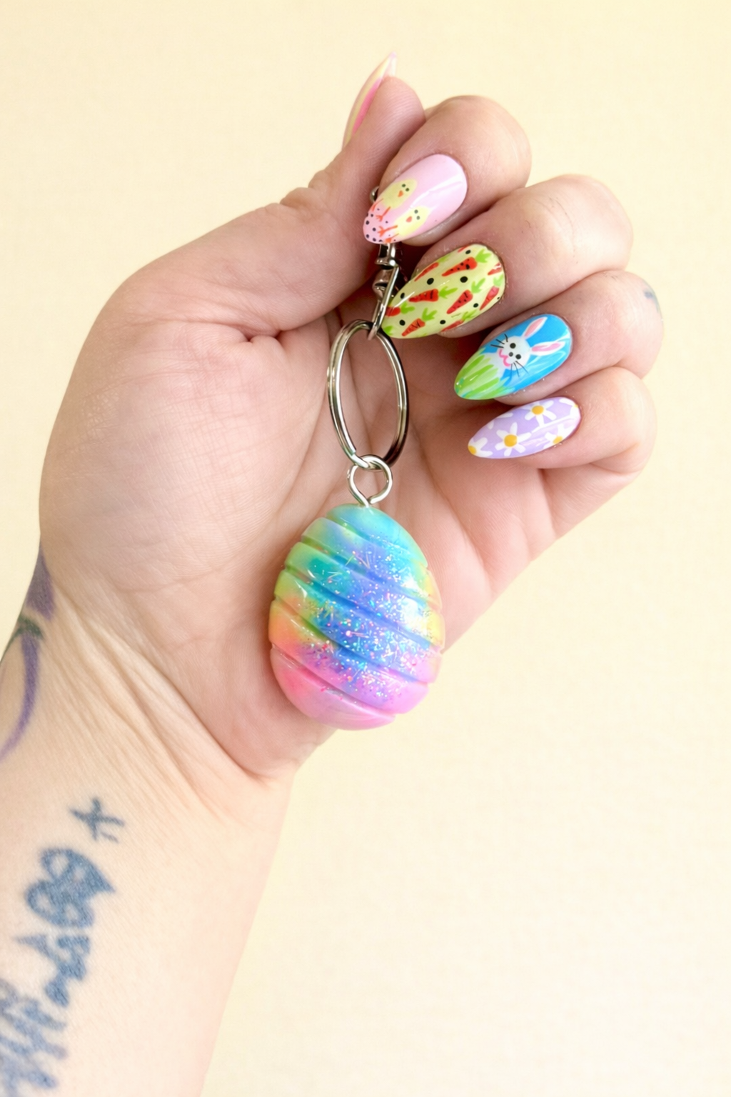 Easter Egg Keychain