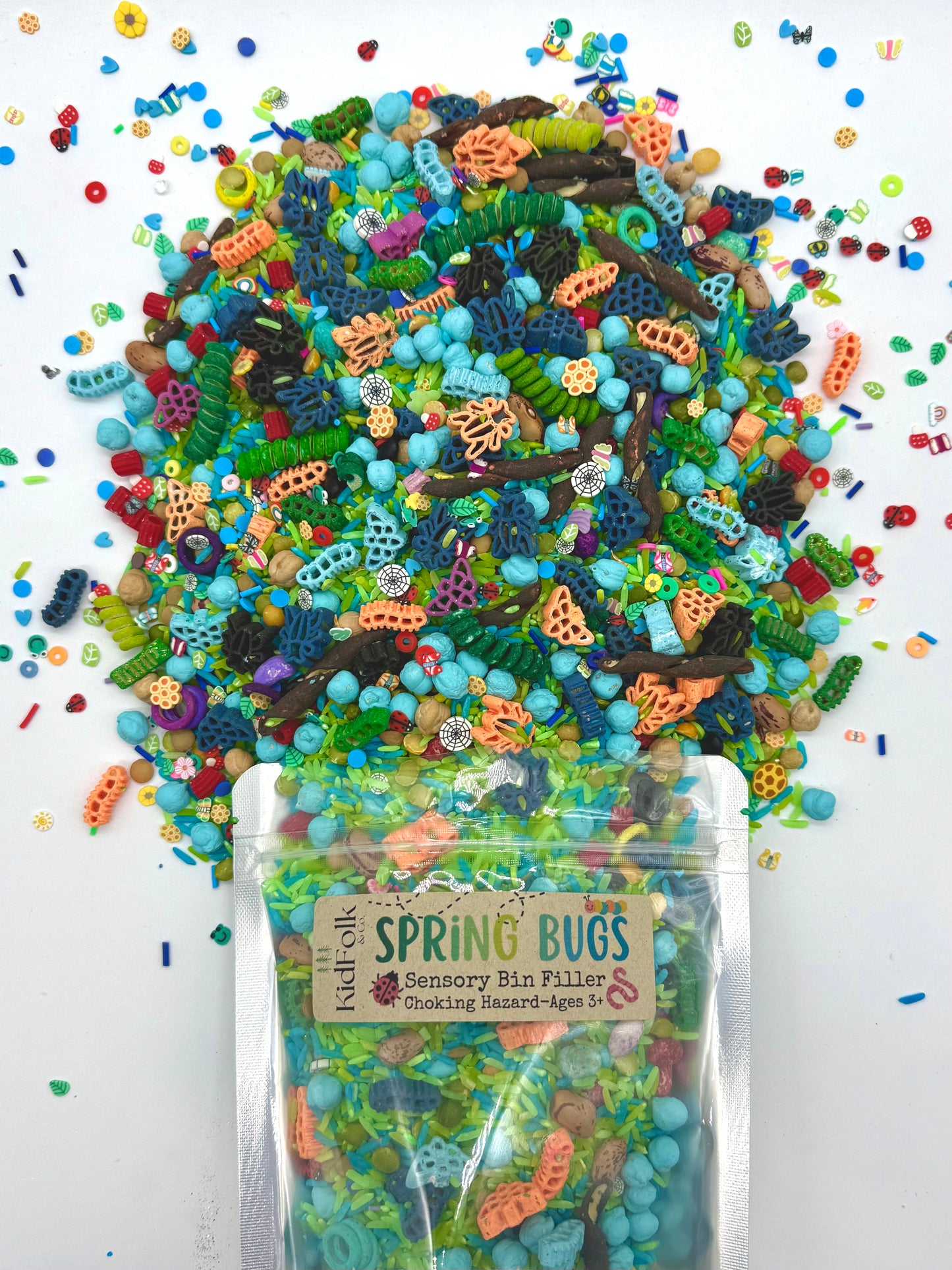 Spring Bugs Sensory Bin Filler