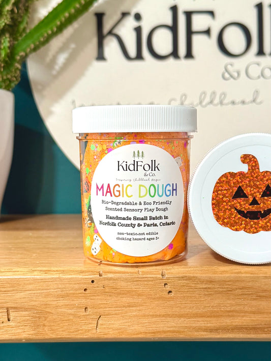 Magic Dough-Electric Pumpkin
