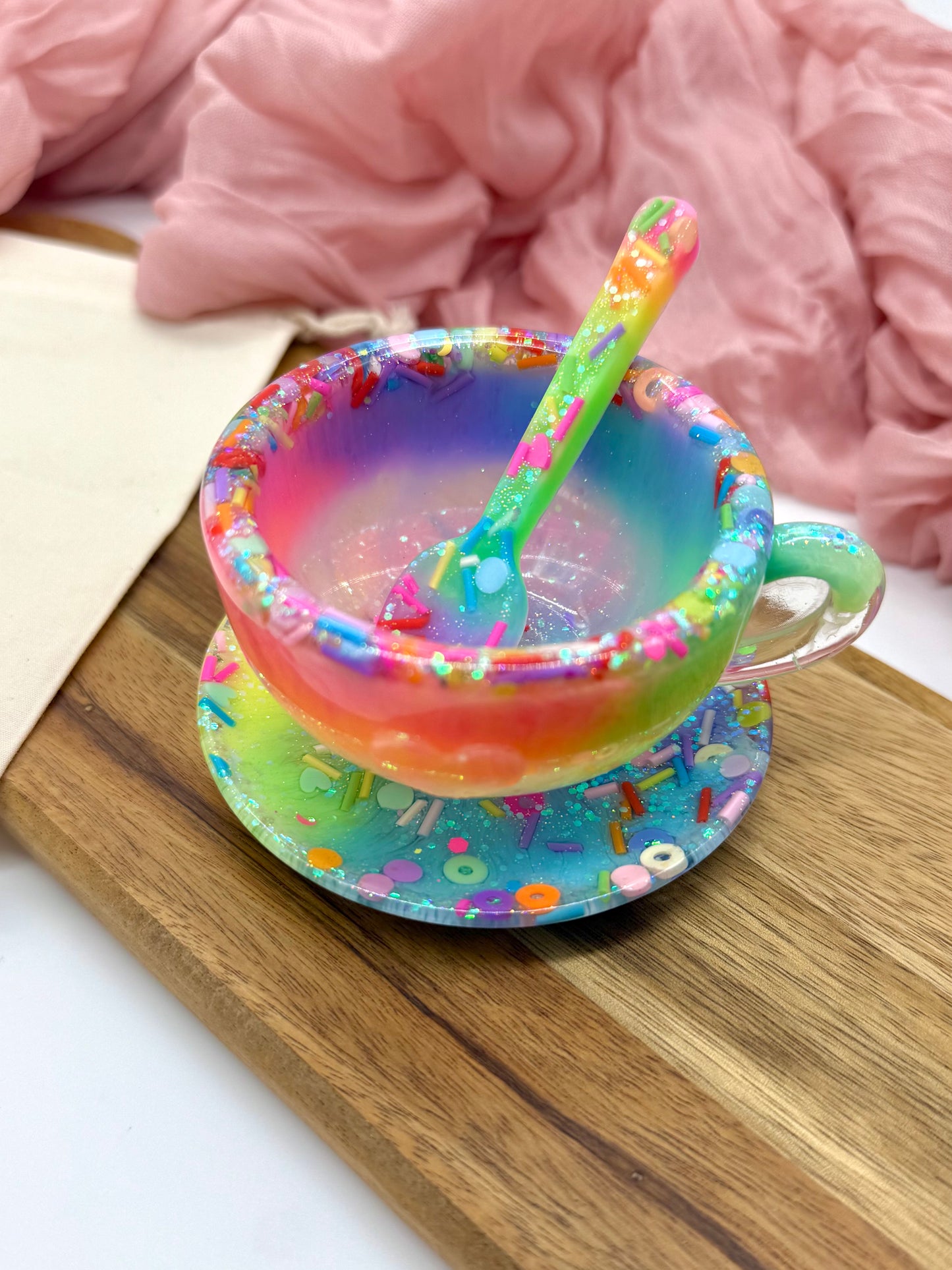 Rainbow Tea Set