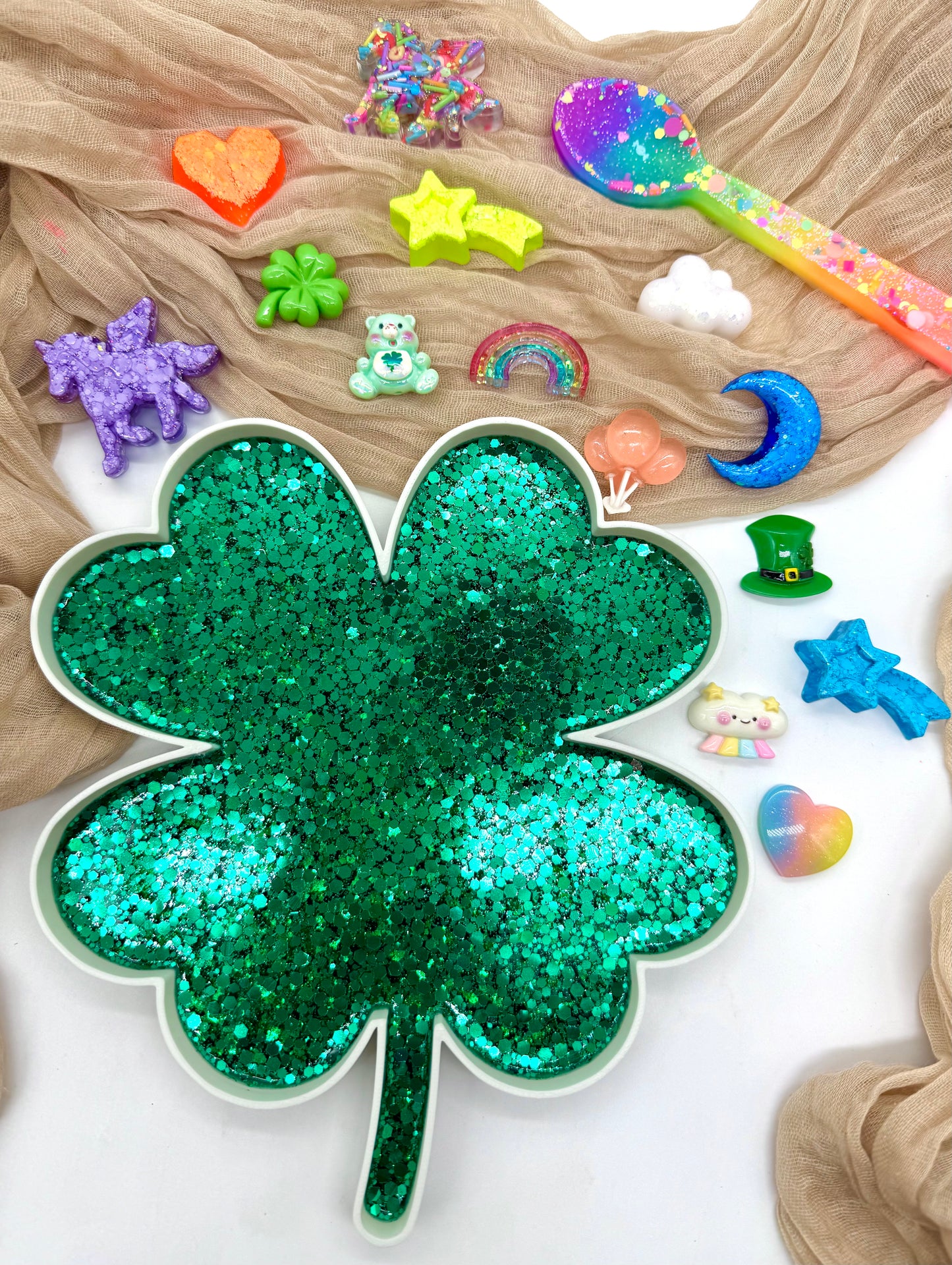 Shamrock Sensory Tray