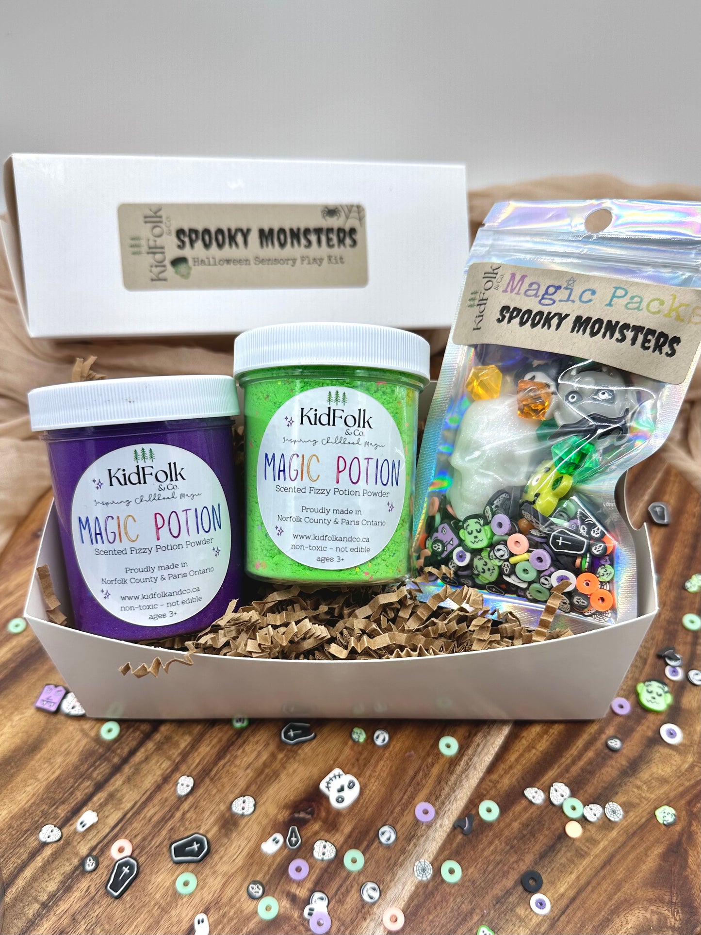 Spooky Monsters Play Kit