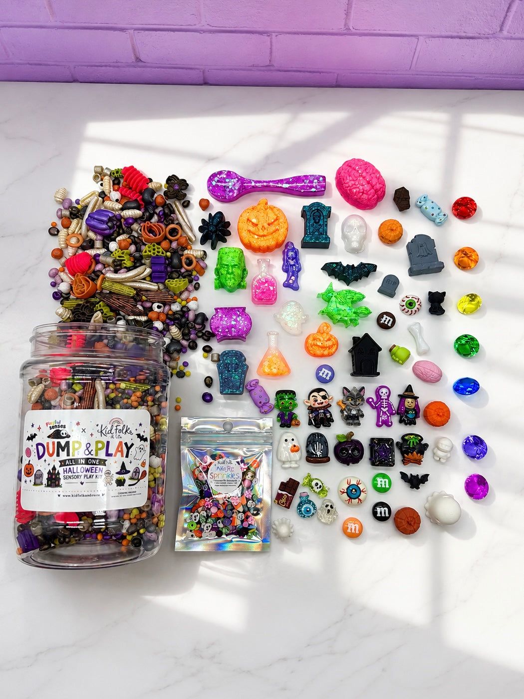 Halloween Dump+Play-Playful Senses X KidFolk Collab