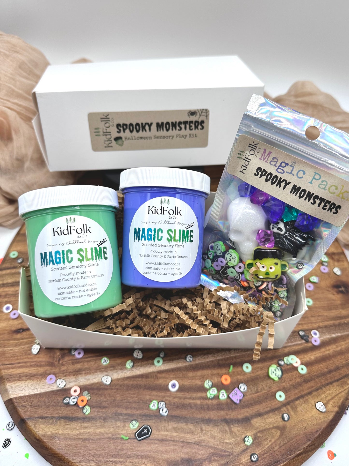 Spooky Monsters Play Kit