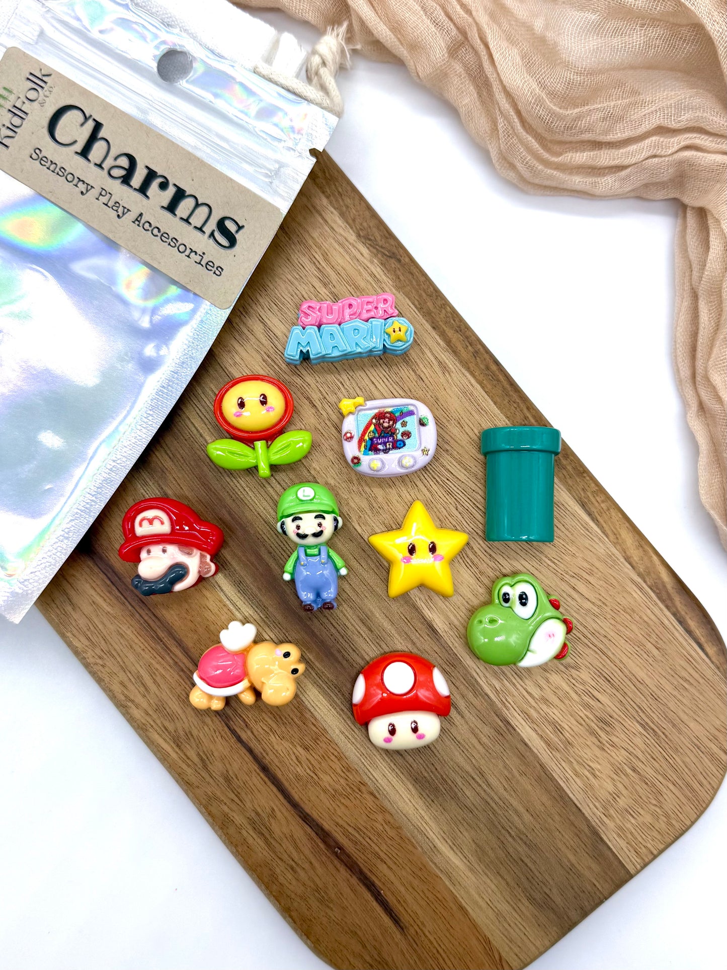 Super Brothers Charms 🍄