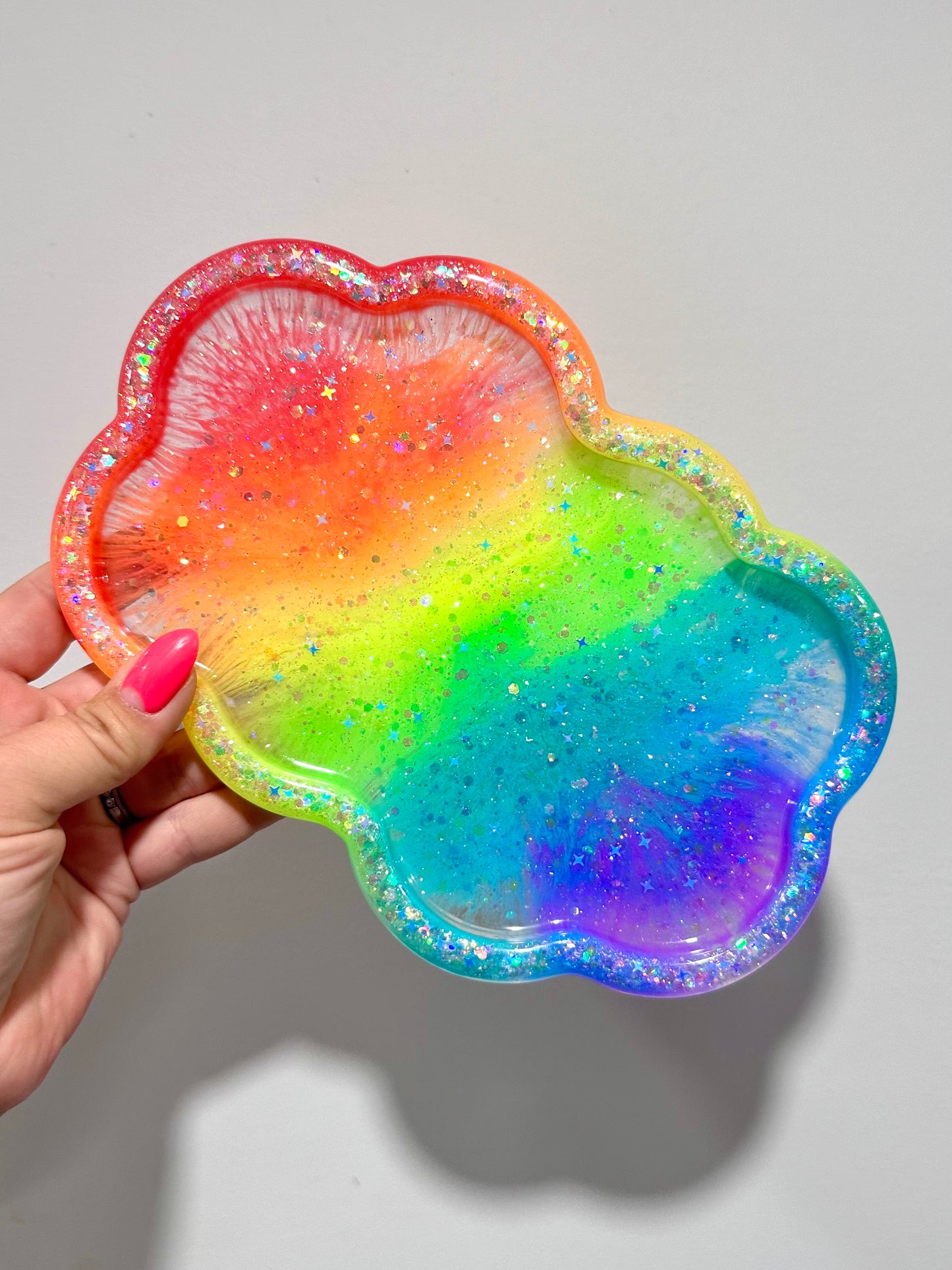 Rainbow Cloud Play Tray