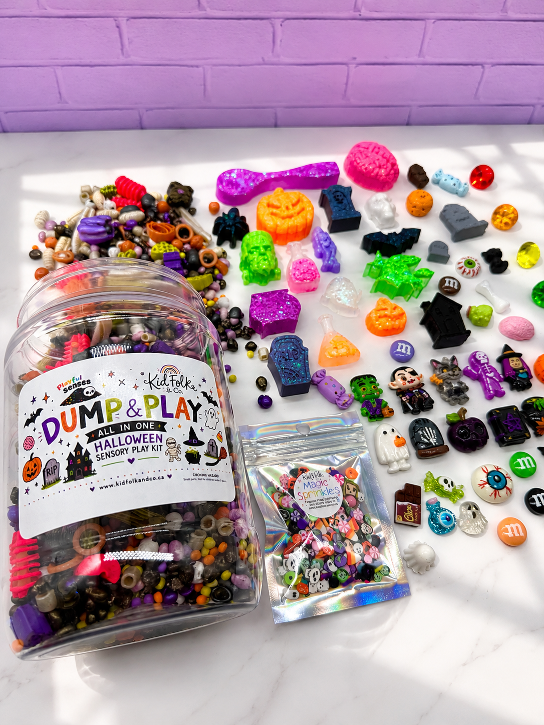 Halloween Dump+Play-Playful Senses X KidFolk Collab