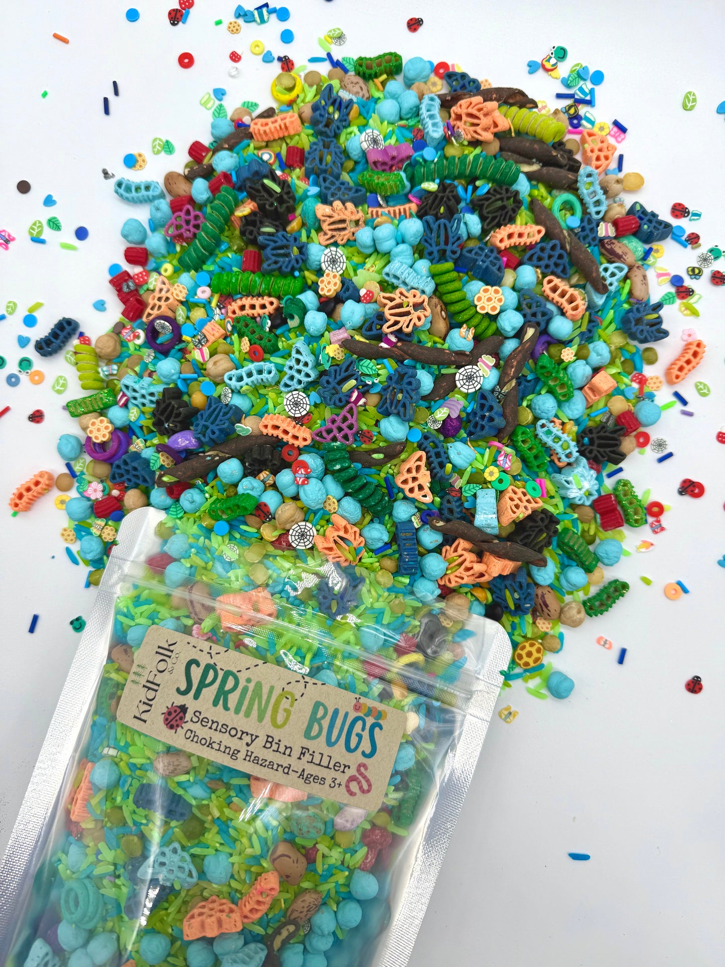 Spring Bugs Sensory Bin Filler