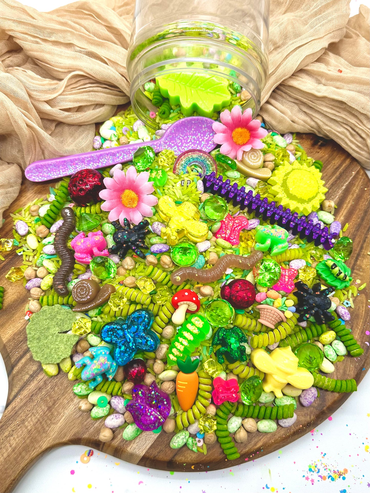 Springtime Dump & Play Sensory Kit