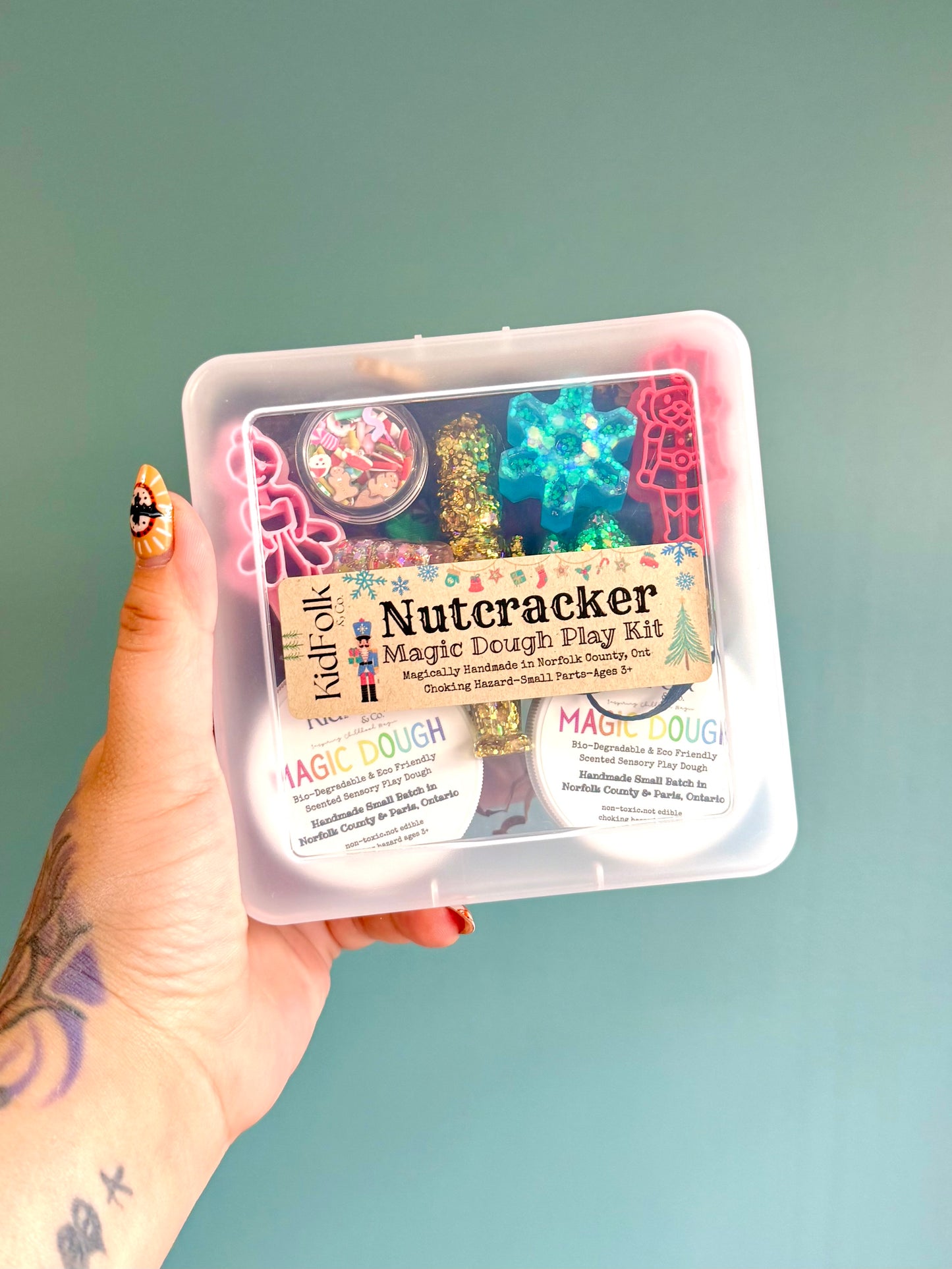 Nutcracker On-The-Go Magic Dough Play Kit