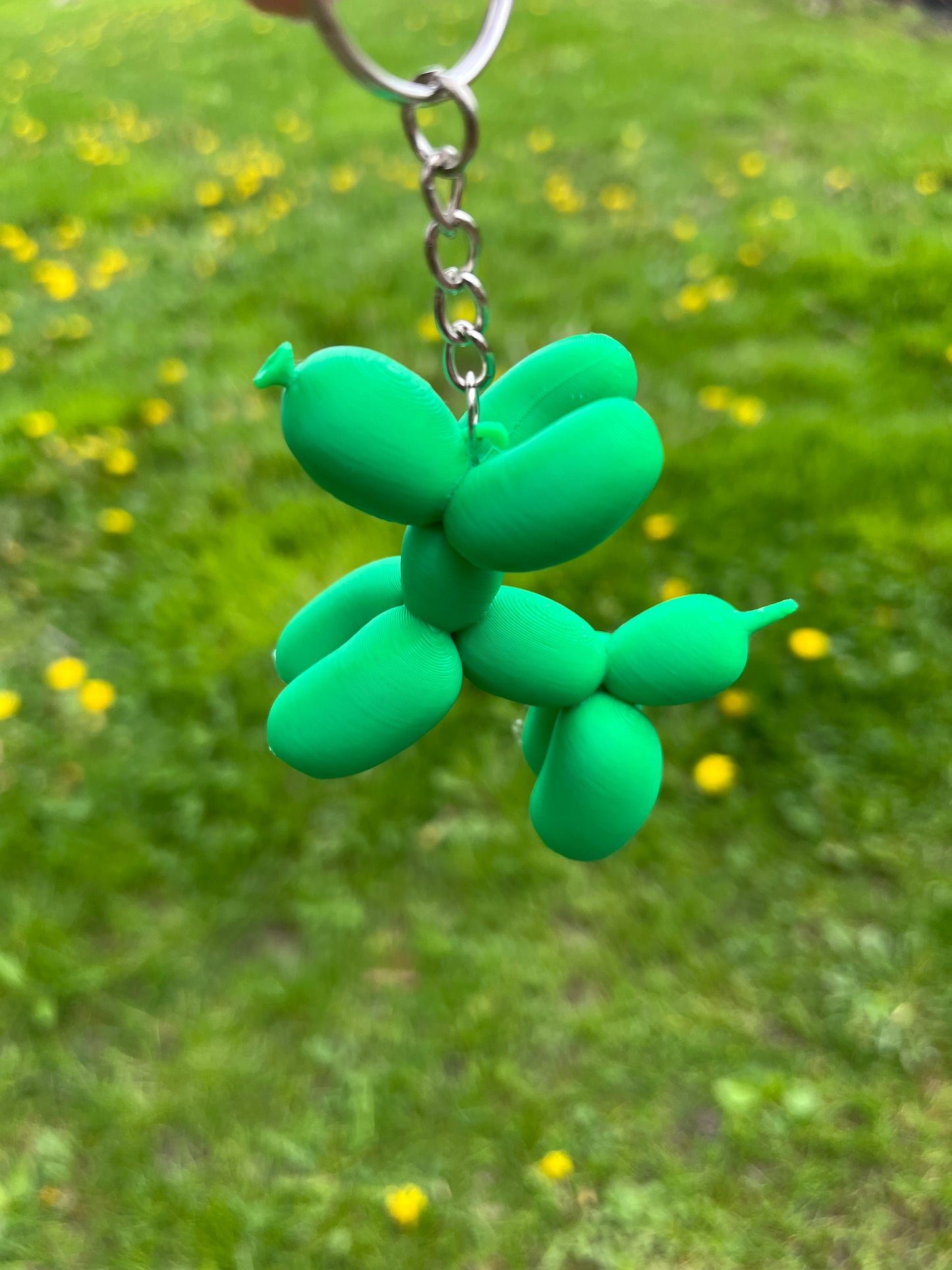 Balloon Dog Key Chain