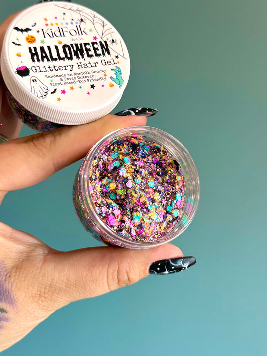 Halloween Glittery Hair Gel
