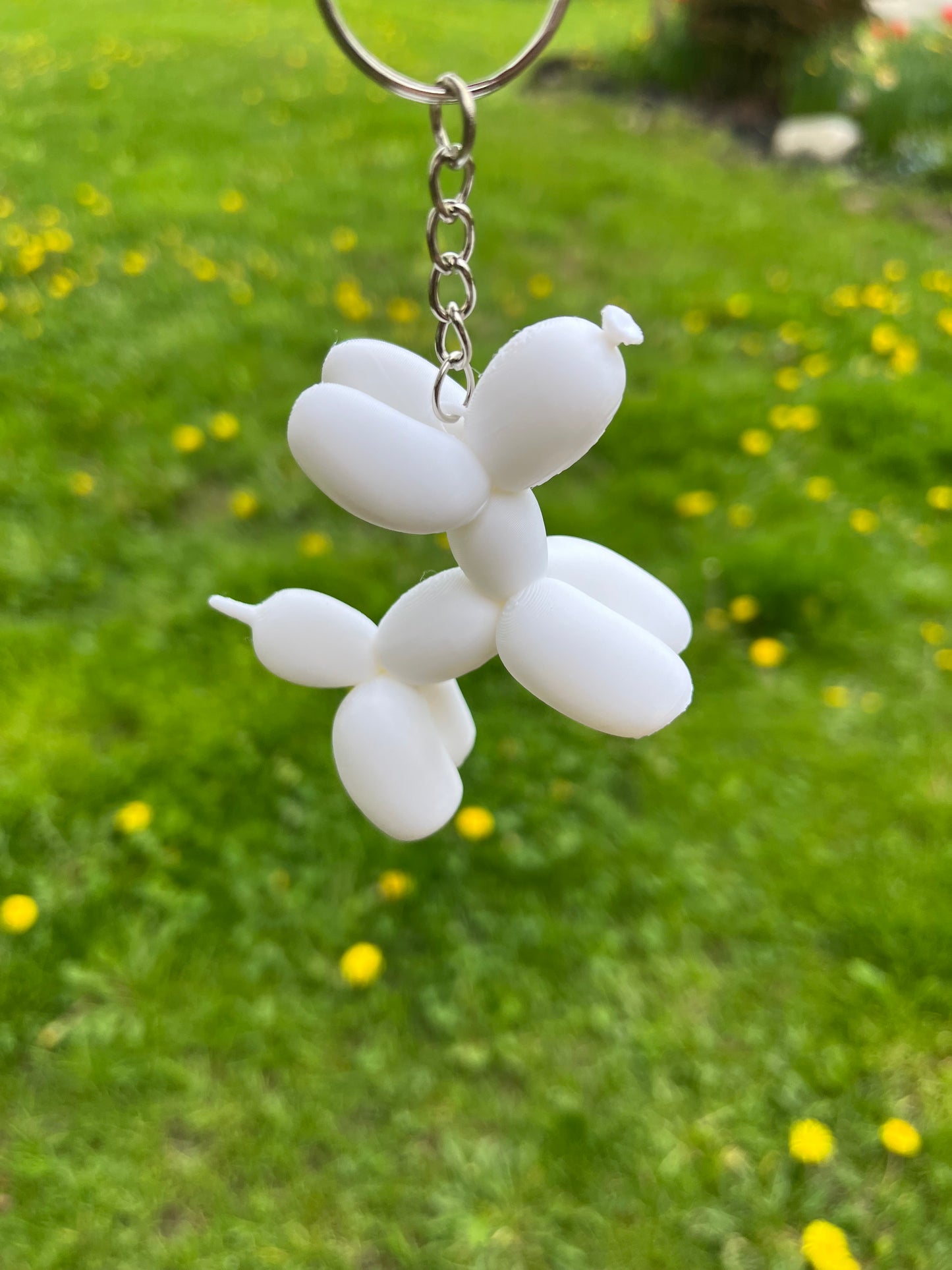 Balloon Dog Key Chain