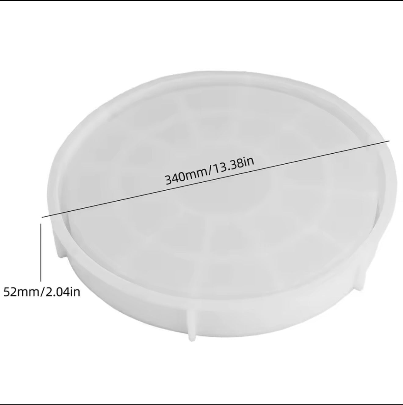 XXL Rainbow Circle Tray-13.5 in