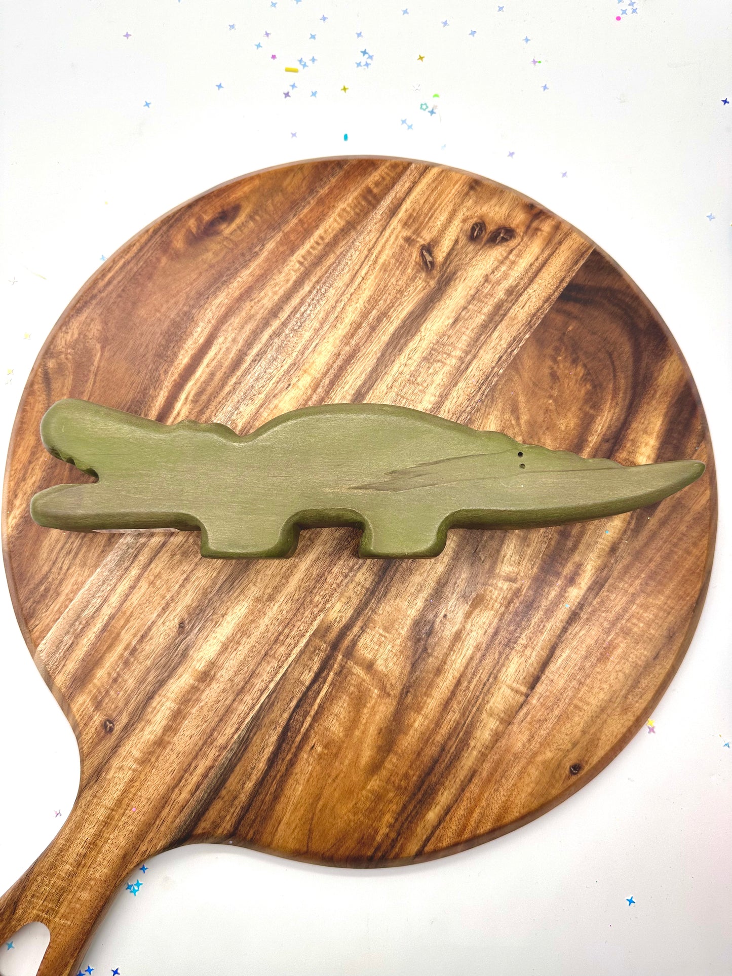 Wooden Alligator
