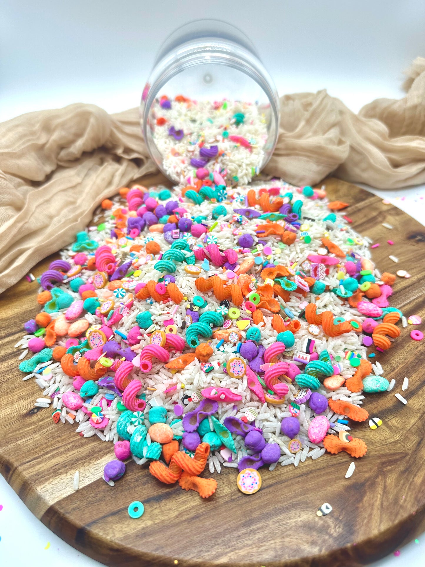 Candyland Sensory Bin Filler