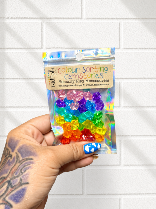 Acrylic Sorting Gemstones