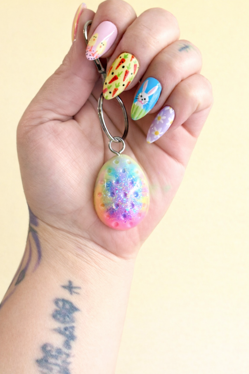 Easter Egg Keychain