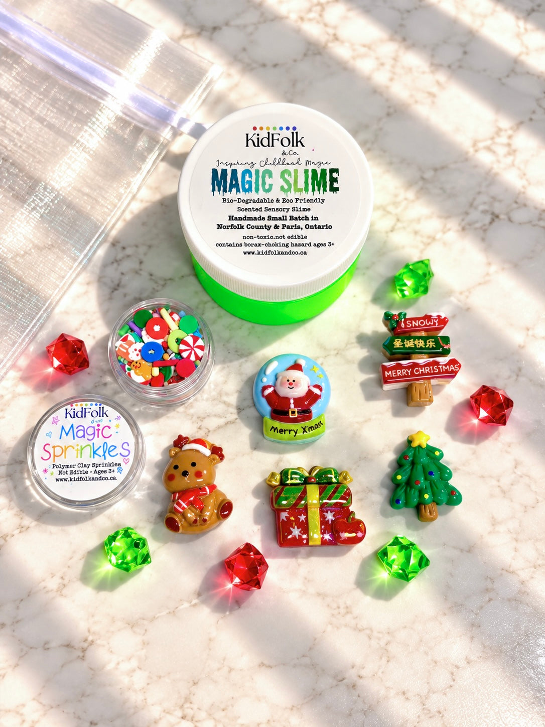 Magic Slime Mini Sensory Play Kits | Stocking Stuffers & Party Favours