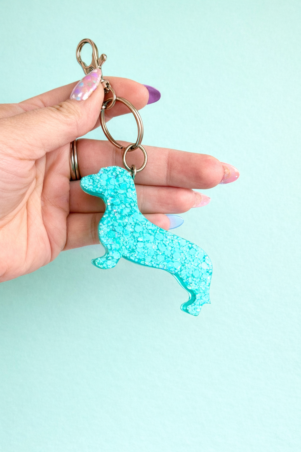 Wiener Dog Keychain